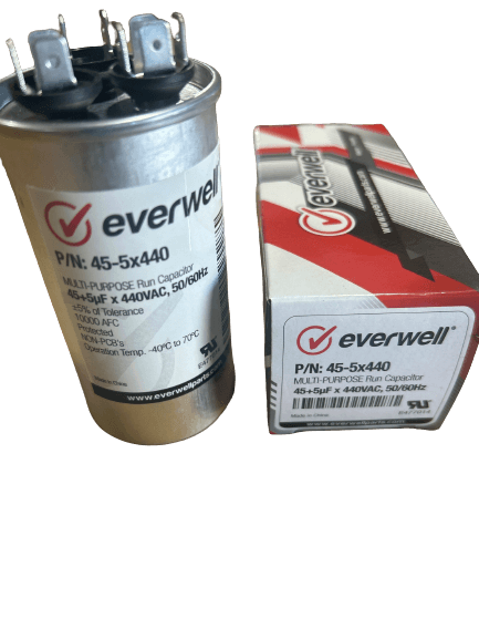 Dual Cap For Condenser